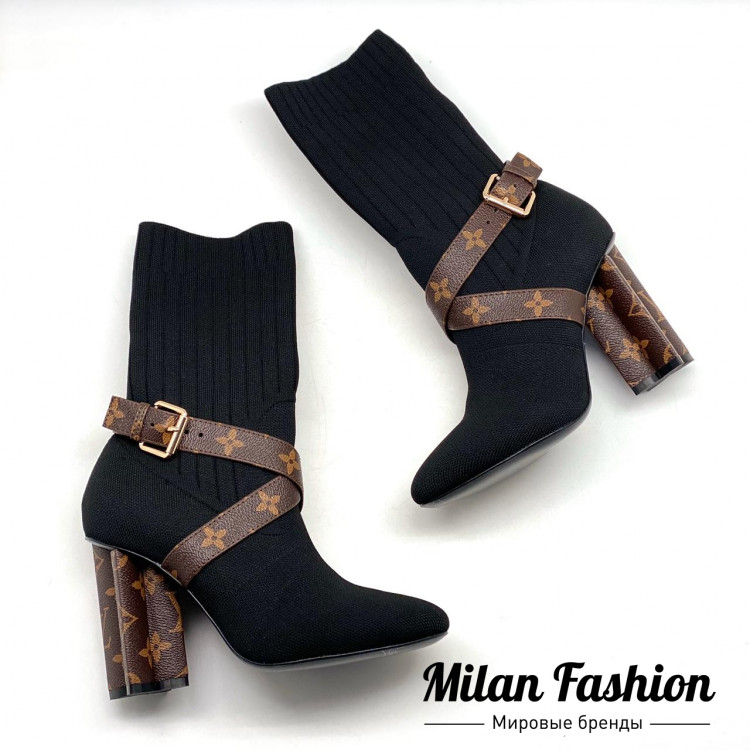 Ботильоны женские  Louis Vuitton v0462. Вид 3