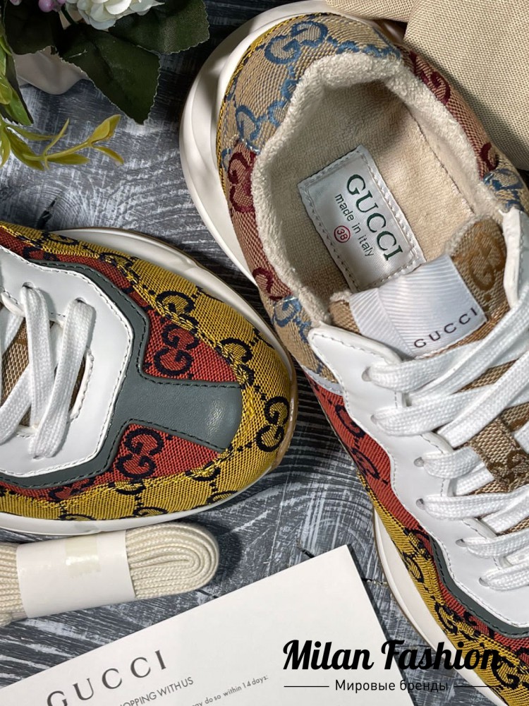Кроссовки  Gucci V10096. Вид 7