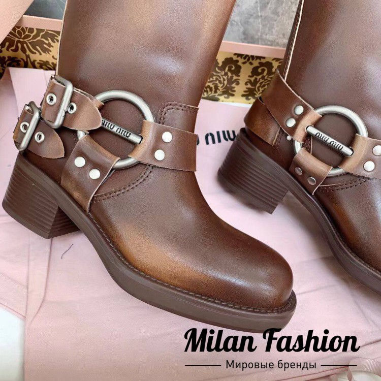 Сапоги  Miu Miu V33584. Вид 4