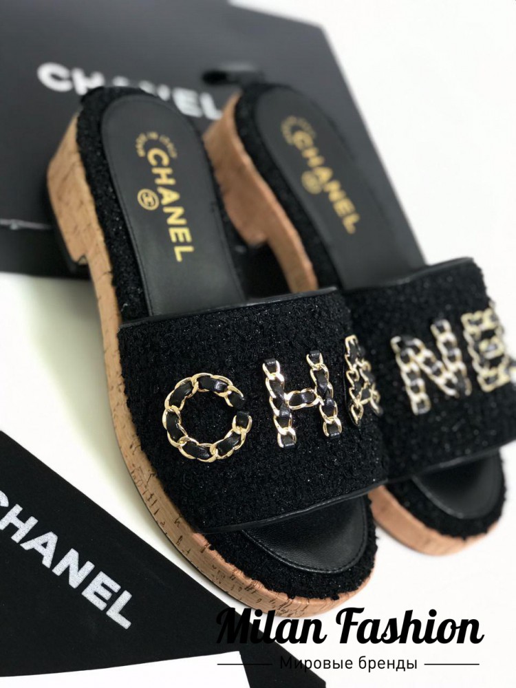 Шлепки Chanel V2240. Вид 3