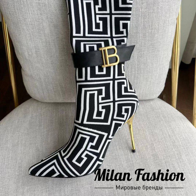 Сапоги  Balmain V13670. Вид 6