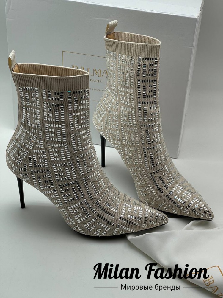 Ботинки  Balmain V13654. Вид 1