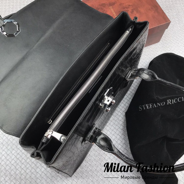 Мужской деловой портфель Stefano Ricci bb1604. Вид 12