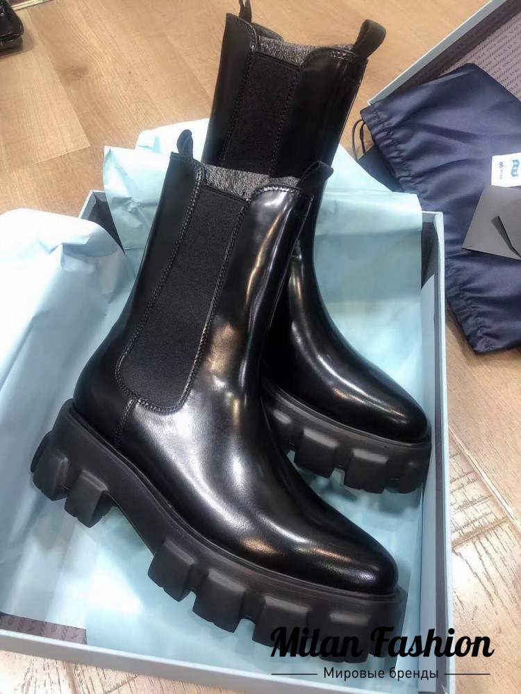 Ботинки  Prada V10470. Вид 1