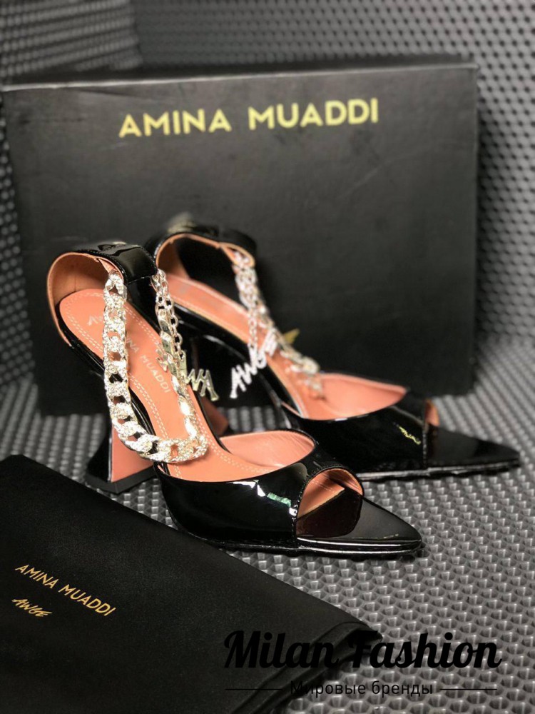 Босоножки  Amina Muaddi V6586. Вид 5