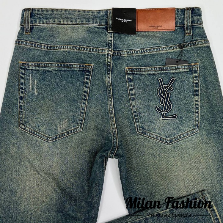 Джинсы  Yves Saint Laurent V35101. Вид 3