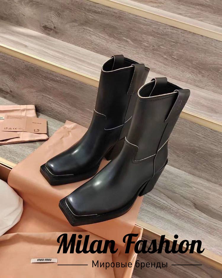 Ботинки  Miu Miu V35058. Вид 1