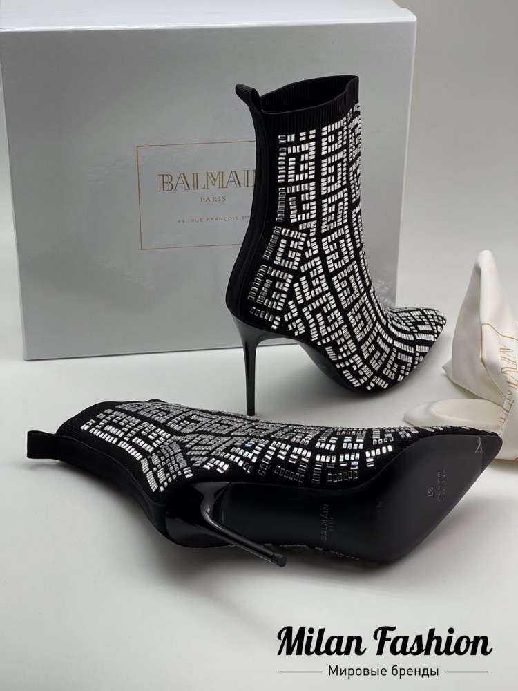 Ботинки  Balmain V11301. Вид 5