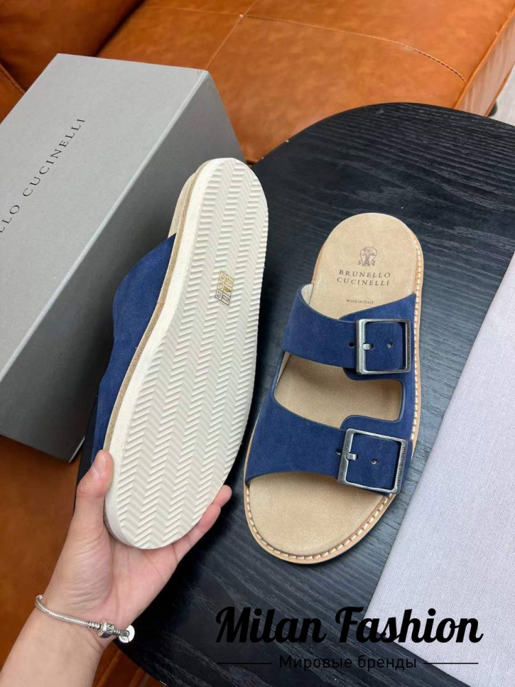 Шлёпанцы  Brunello Cucinelli V33149. Вид 2