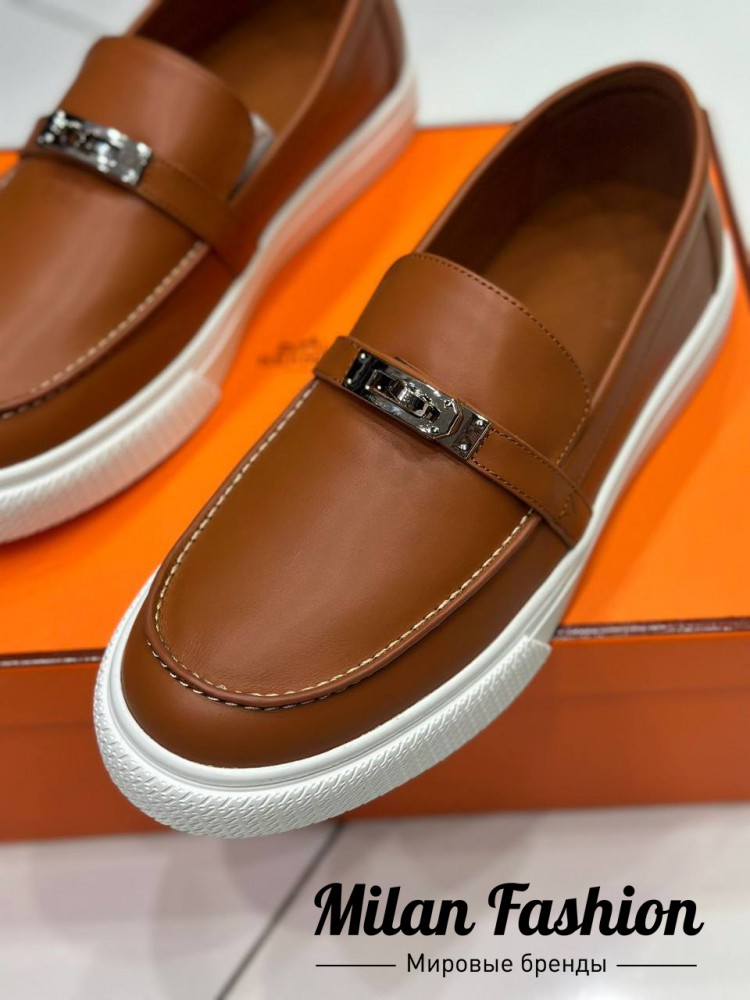 Лоферы  Hermes V33950. Вид 2