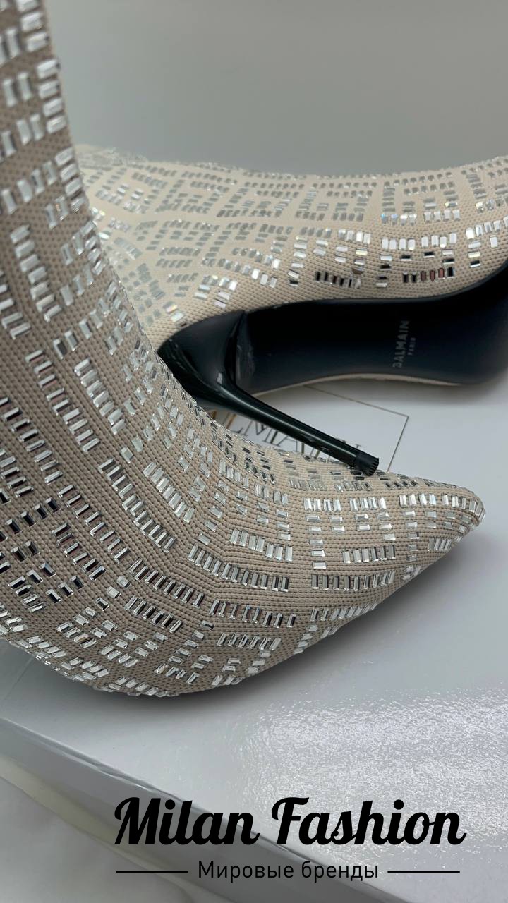 Ботинки  Balmain V13654. Вид 6