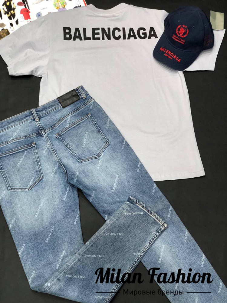 Джинсы  Balenciaga V11228. Вид 3