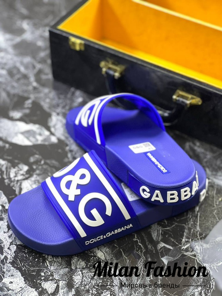 Шлёпанцы  Dolce & Gabbana V7814. Вид 2