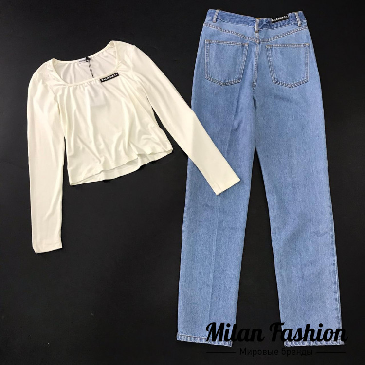 Джинсы Balenciaga V3696. Вид 1