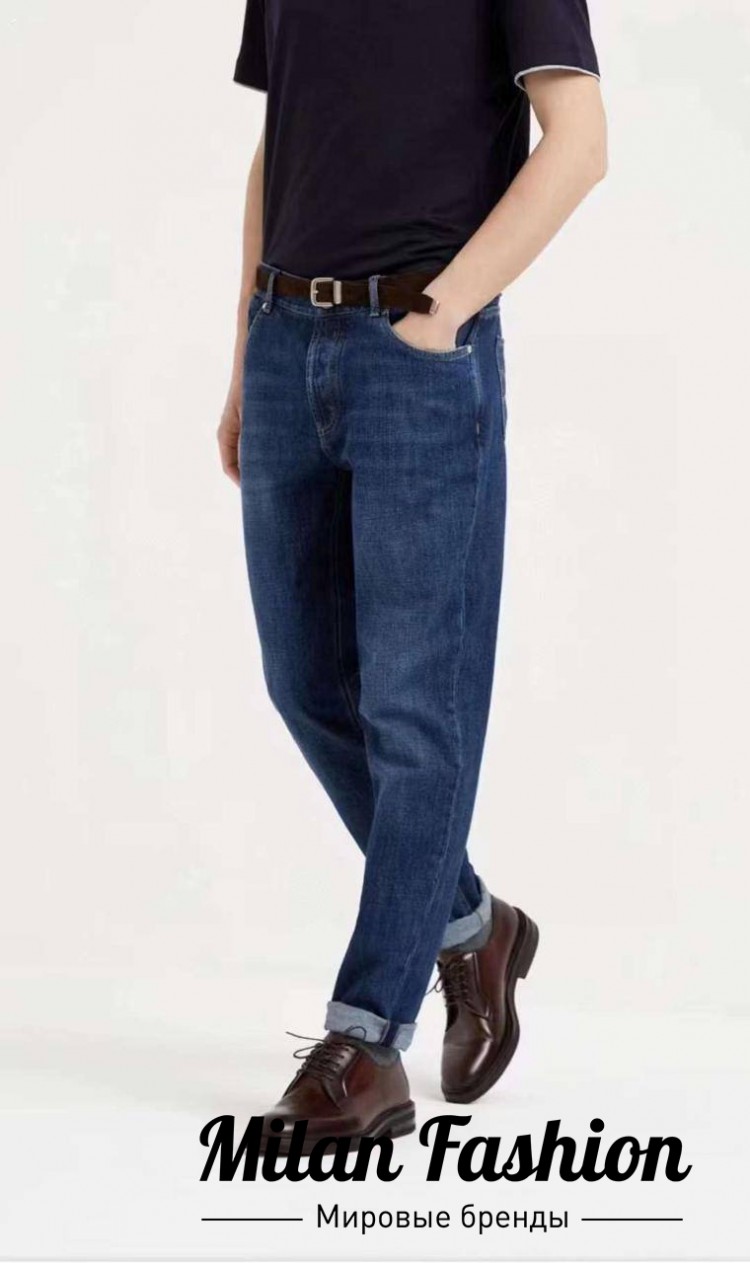 Джинсы  Brunello Cucinelli V33437. Вид 6