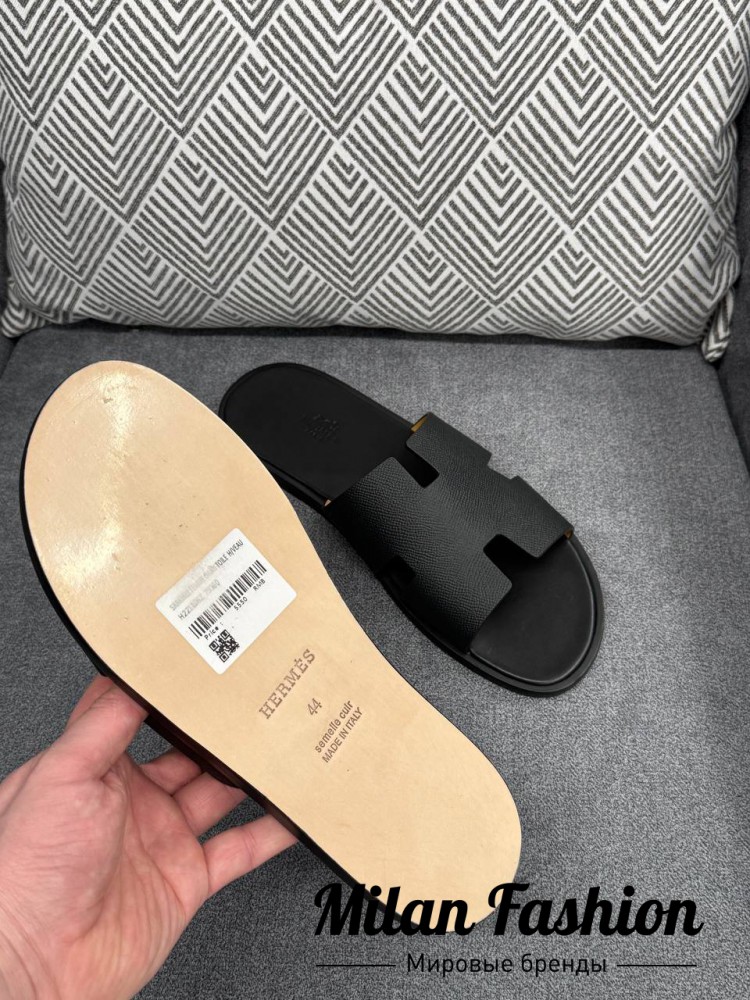 Шлепанцы  Hermes V52310. Вид 3