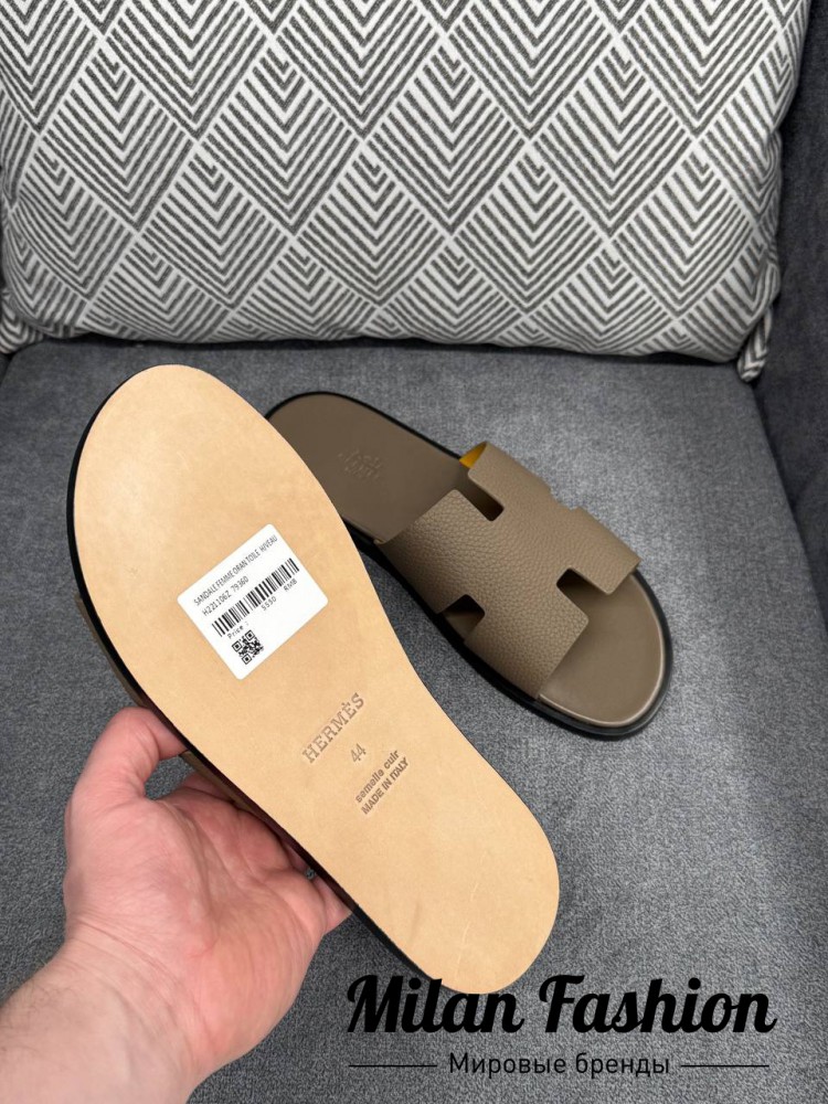 Шлепанцы  Hermes V52311. Вид 2
