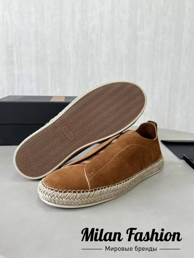 Слипоны  ZEGNA V52349. Вид 3