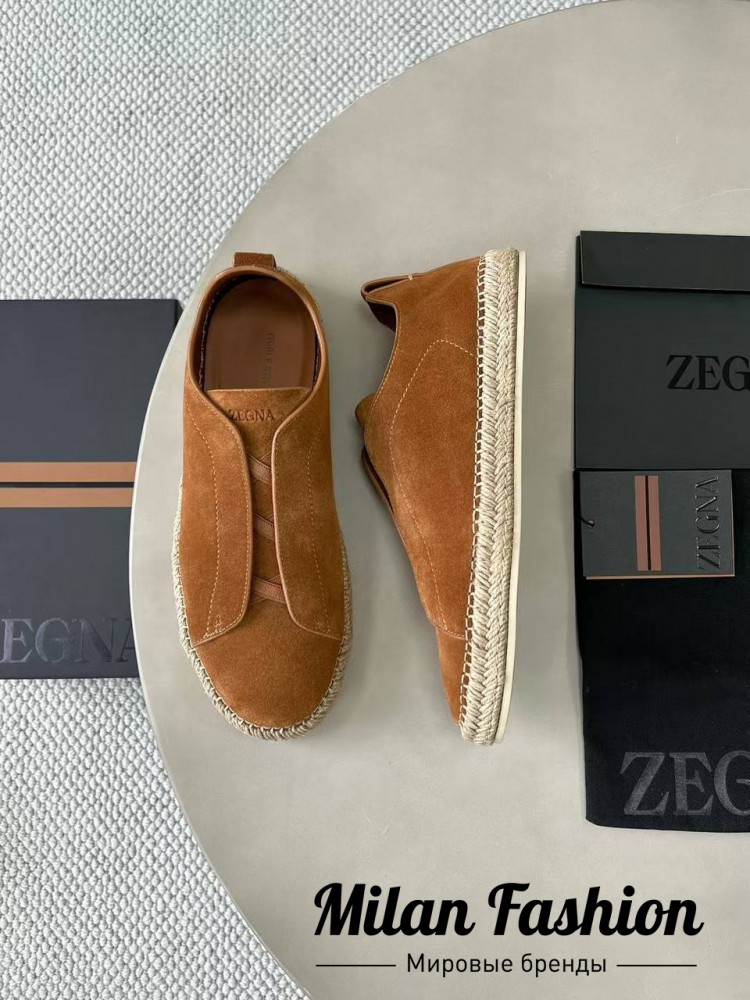 Слипоны  ZEGNA V52349. Вид 2