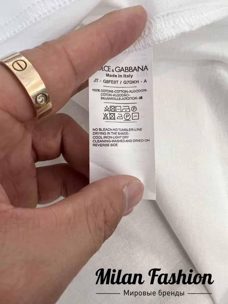 Футболка  Dolce & Gabbana V52351. Вид 3