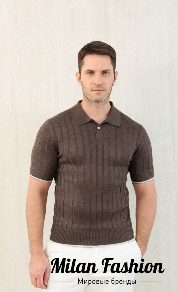 Поло  Brunello Cucinelli V52380. Вид 1