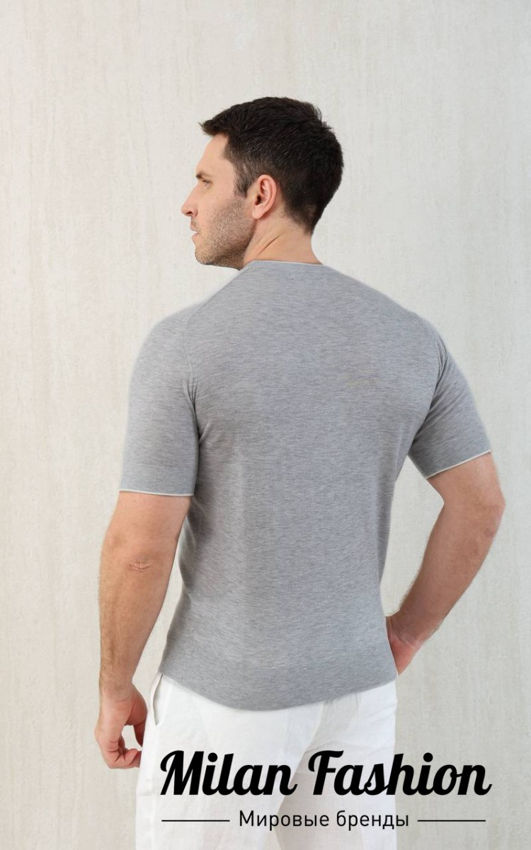 Футболка  Brunello Cucinelli V52373. Вид 3