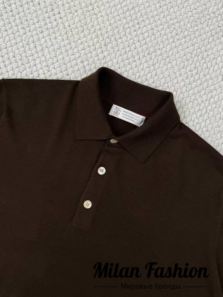 Поло  Brunello Cucinelli V52361. Вид 7