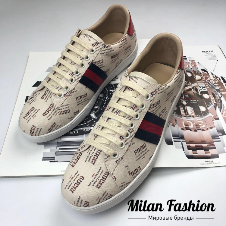 Кеды Gucci vr096. Вид 1