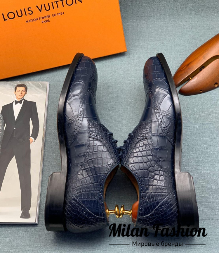 Оксфорды мужские  Louis Vuitton v1130. Вид 3