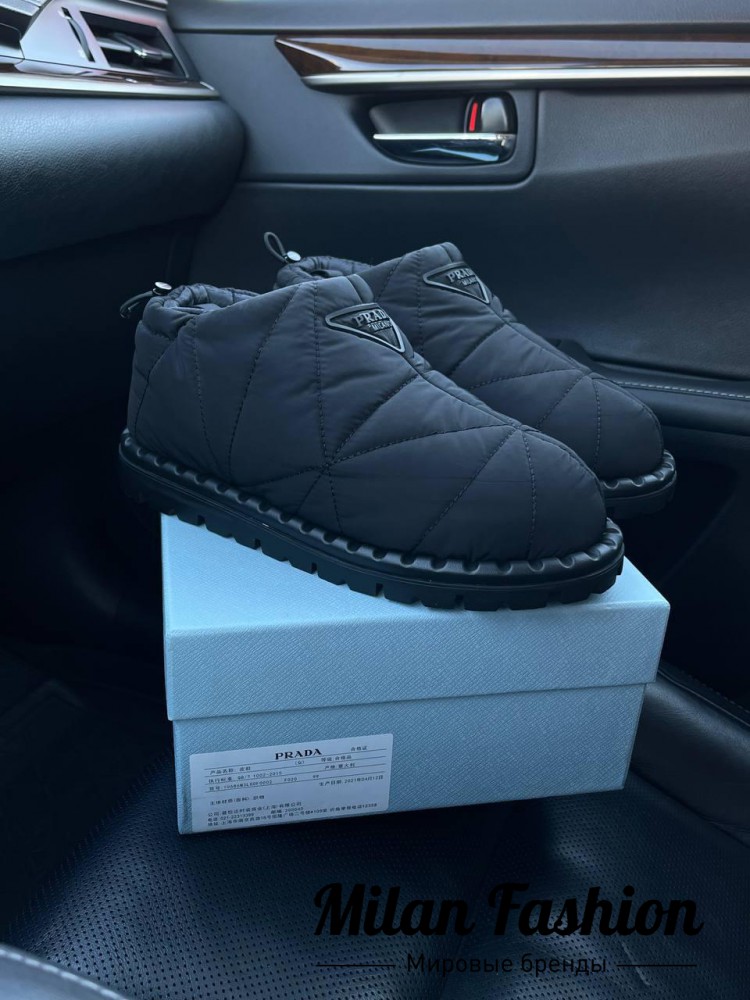 Ботинки  Prada V10566. Вид 1