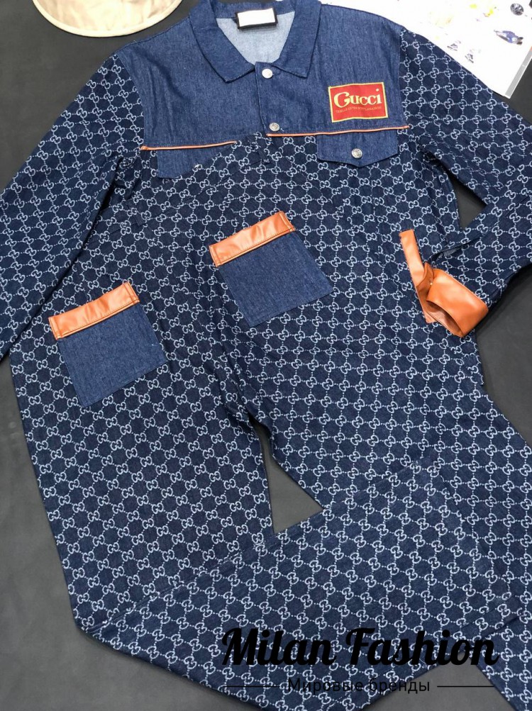 Джинсовая рубашка  Gucci V11211. Вид 2