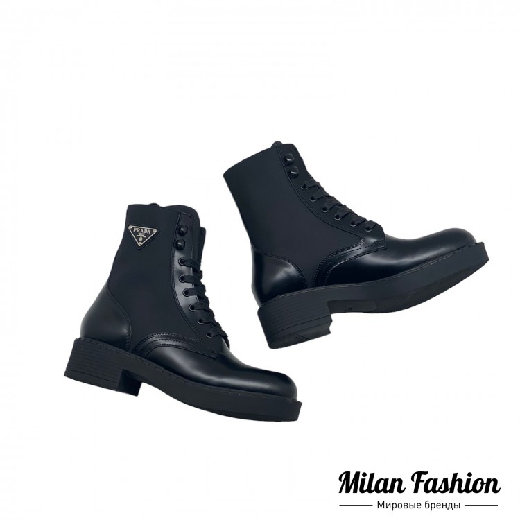Ботинки  Prada V14221. Вид 2