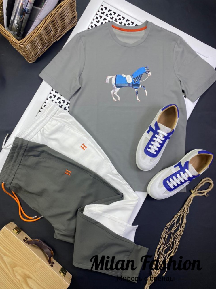 Брюки спортивные  Hermes V8917. Вид 1