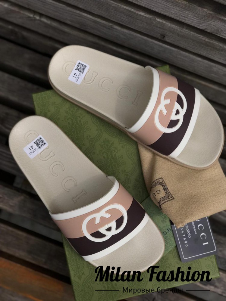 Шлёпанцы  Gucci V9521. Вид 2
