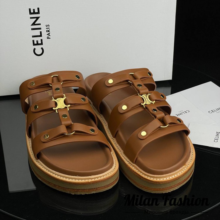 Шлёпанцы  Celine V33216. Вид 3