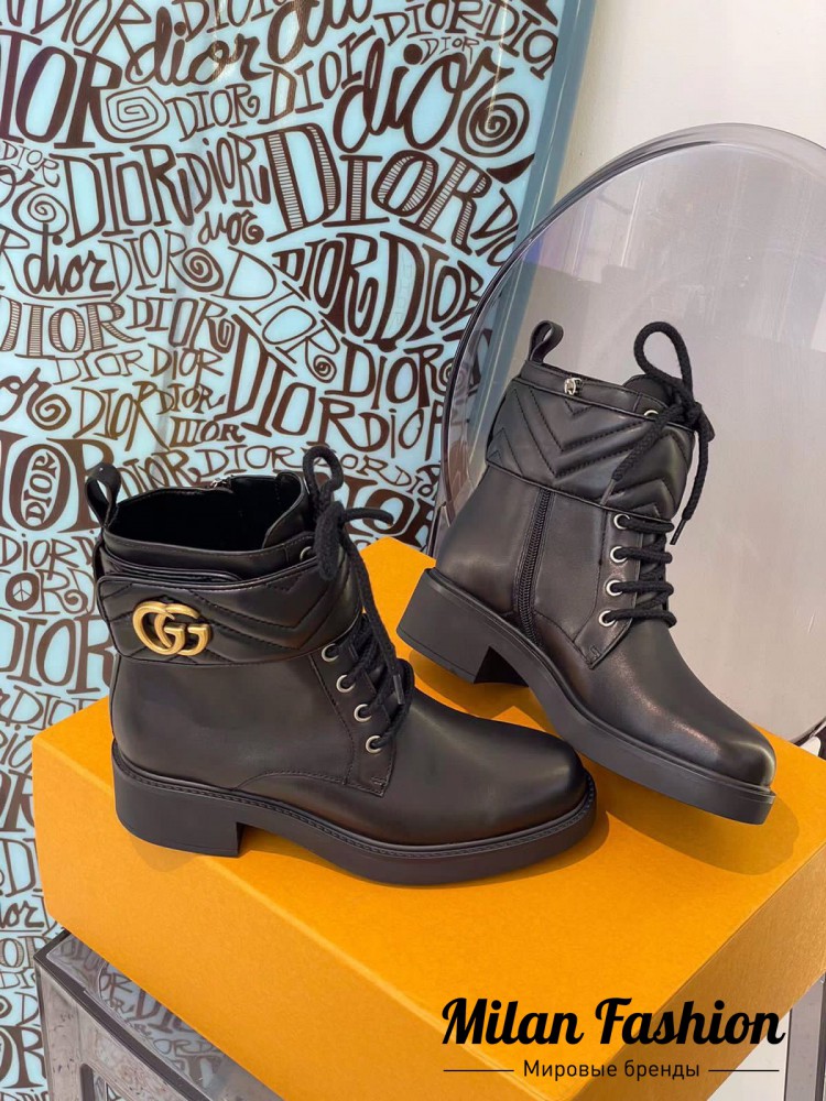 Ботинки  Gucci V14117. Вид 4