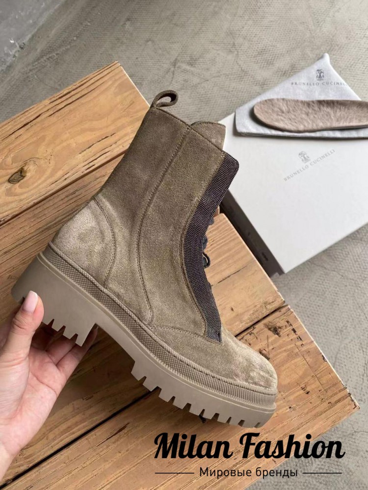 Ботинки  Brunello Cucinelli V10893. Вид 3