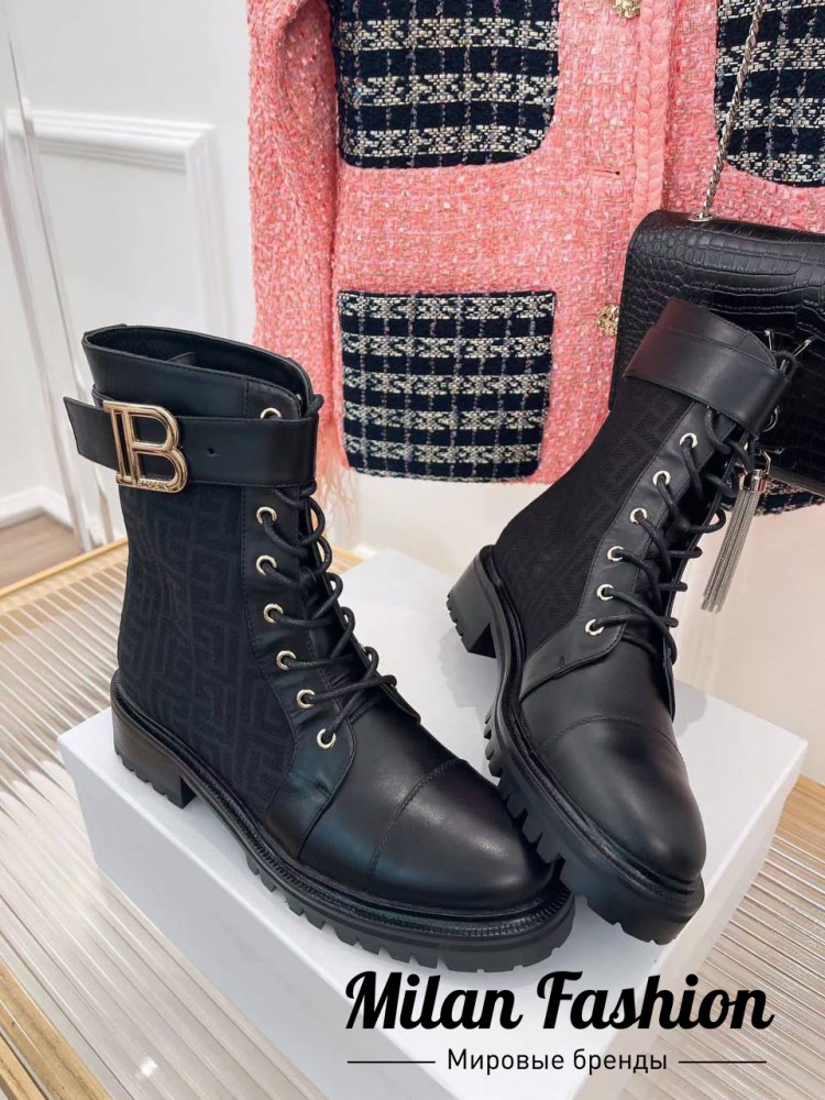 Ботинки  Balmain V13990. Вид 1