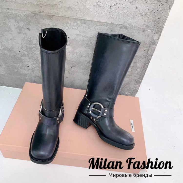 Сапоги  Miu Miu V33581. Вид 2
