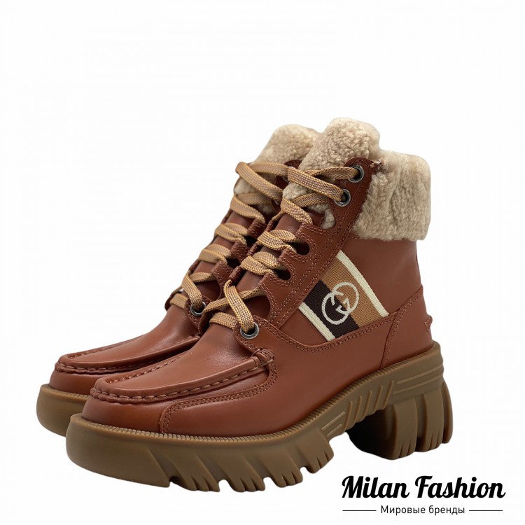 Ботинки  Gucci V10608. Вид 2