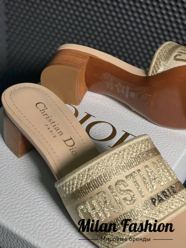 Шлёпанцы  Christian Dior V7295. Вид 4