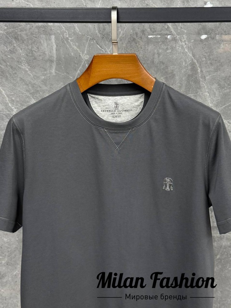 Футболка  Brunello Cucinelli V52308. Вид 2