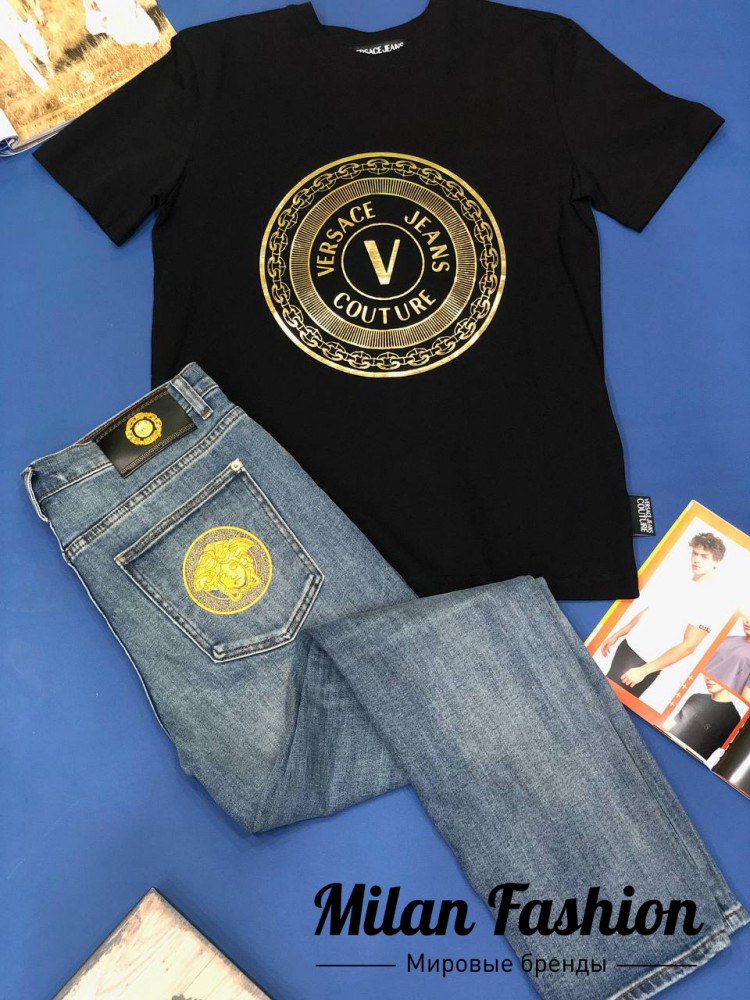 Джинсы  Versace V11187. Вид 2