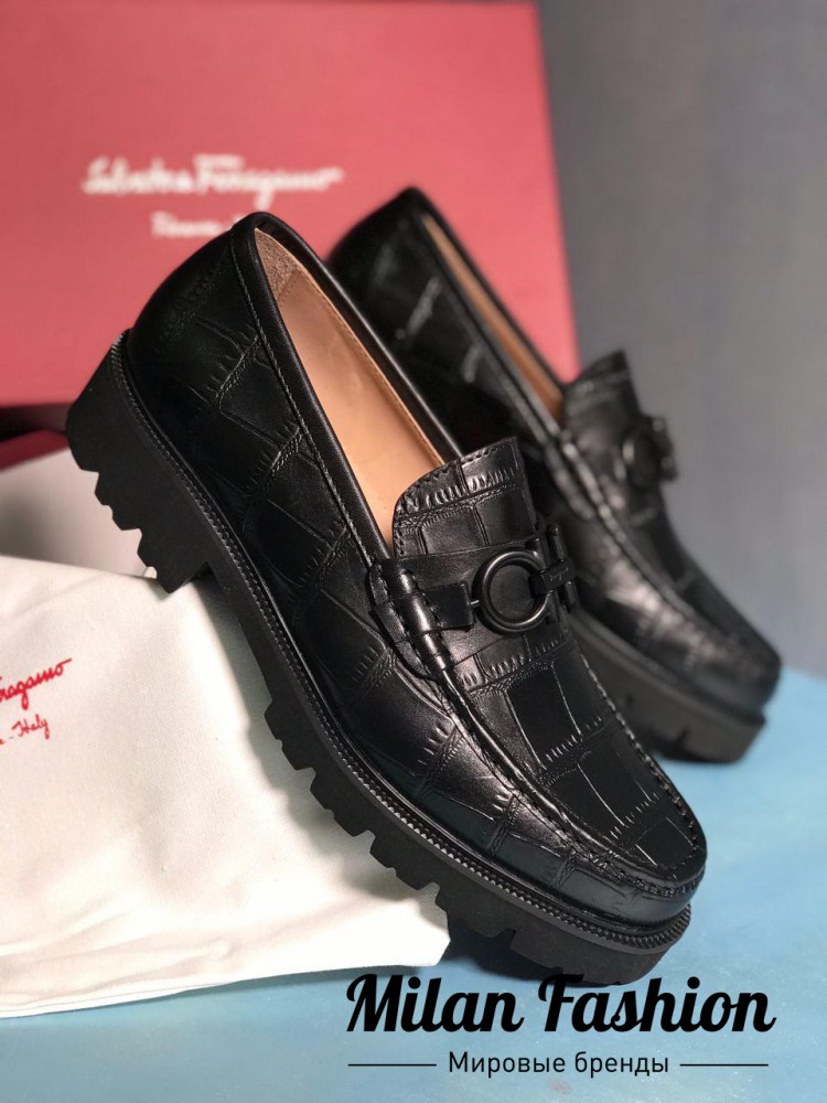 Лоферы  Salvatore Ferragamo V6575. Вид 4