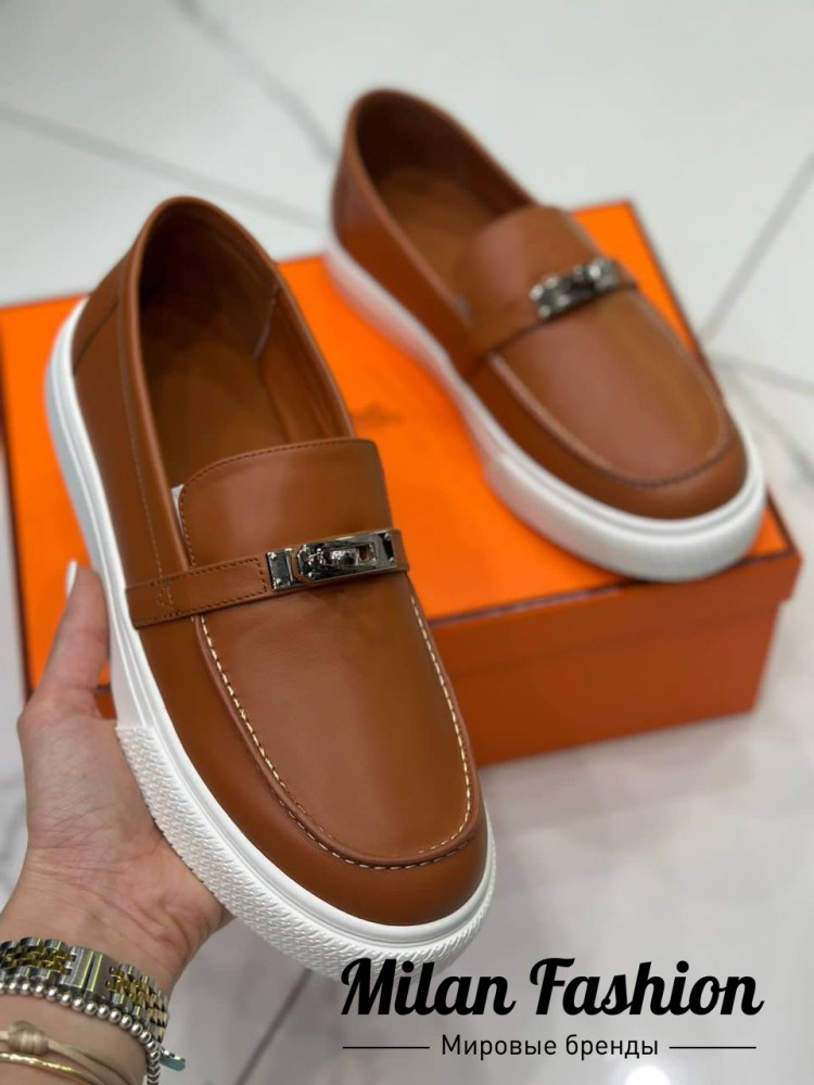 Лоферы  Hermes V33950. Вид 3