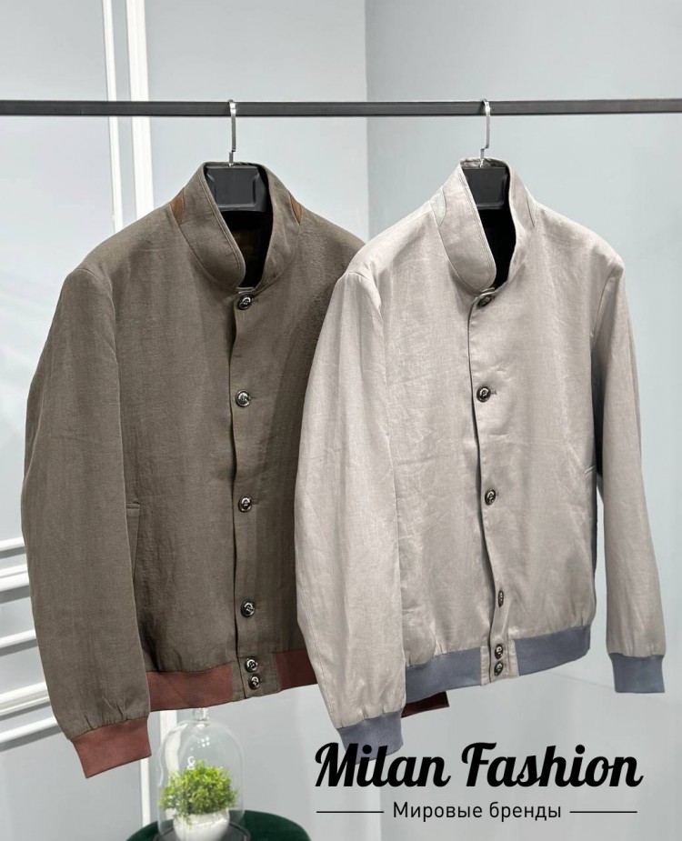 Куртка льняная  Loro Piana V33537. Вид 3