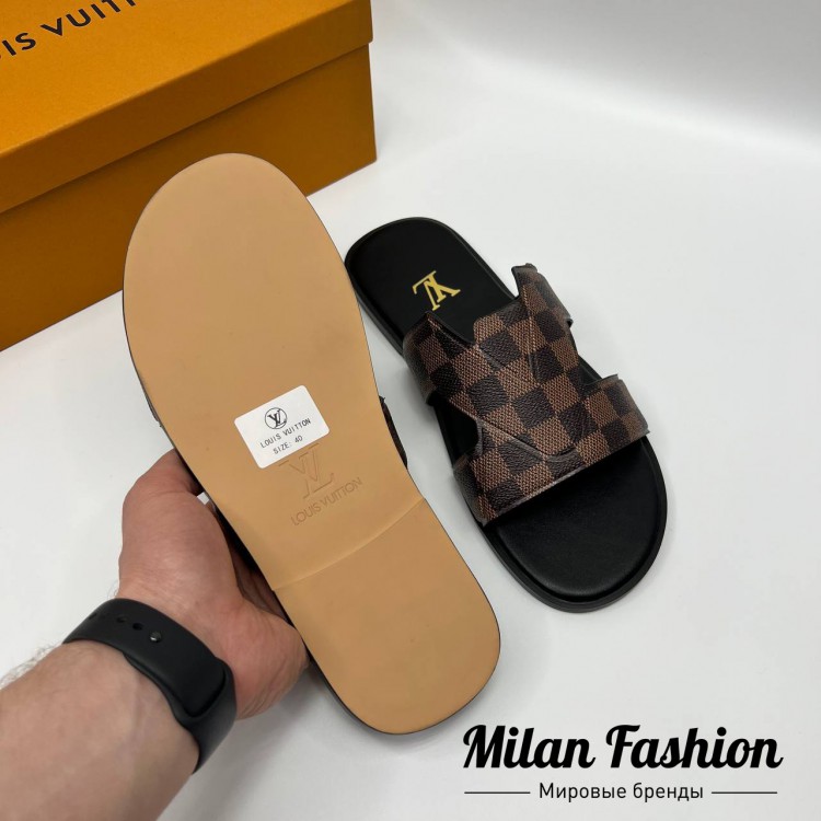 Шлёпанцы  Louis Vuitton V34557. Вид 3