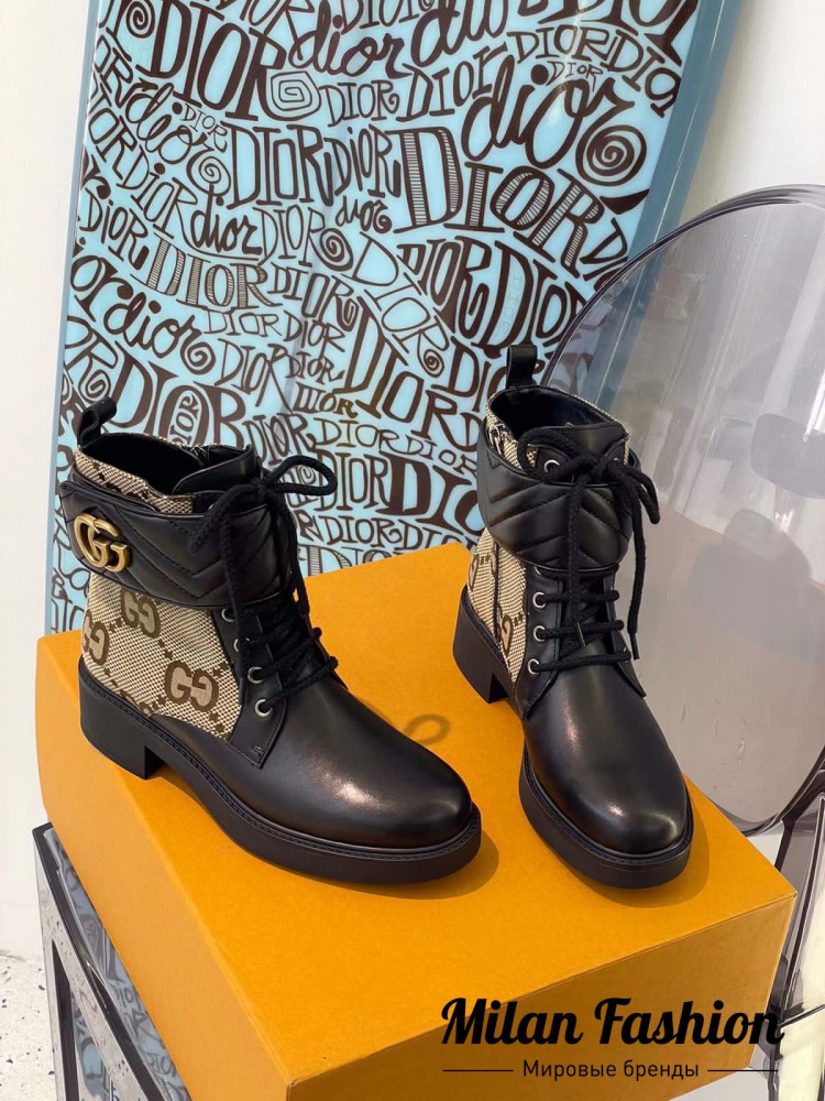 Ботинки  Gucci V14118. Вид 4