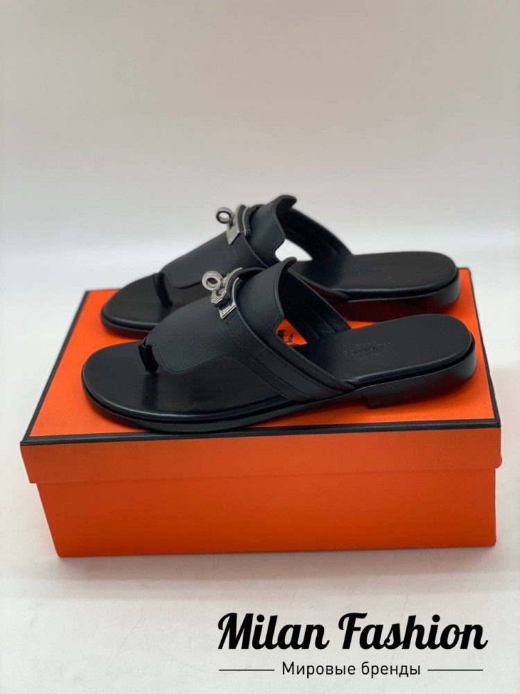 Шлёпанцы  Hermes V11343. Вид 3