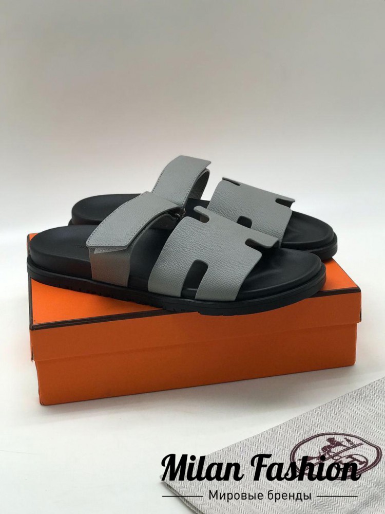 Шлёпанцы  Hermes V9755. Вид 3